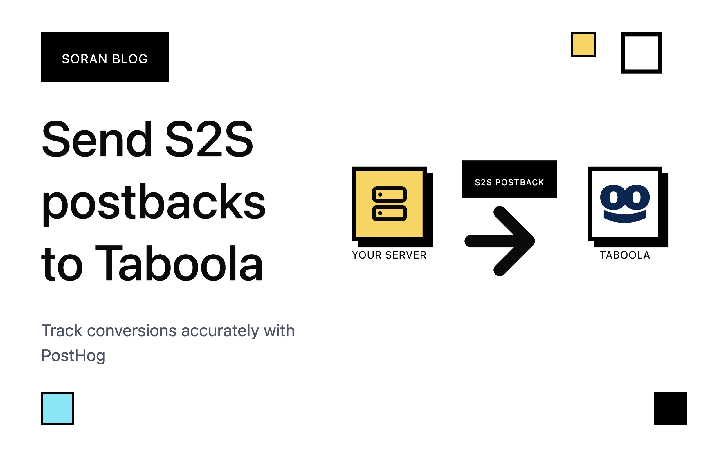 How to send S2S postbacks to Taboola from PostHog